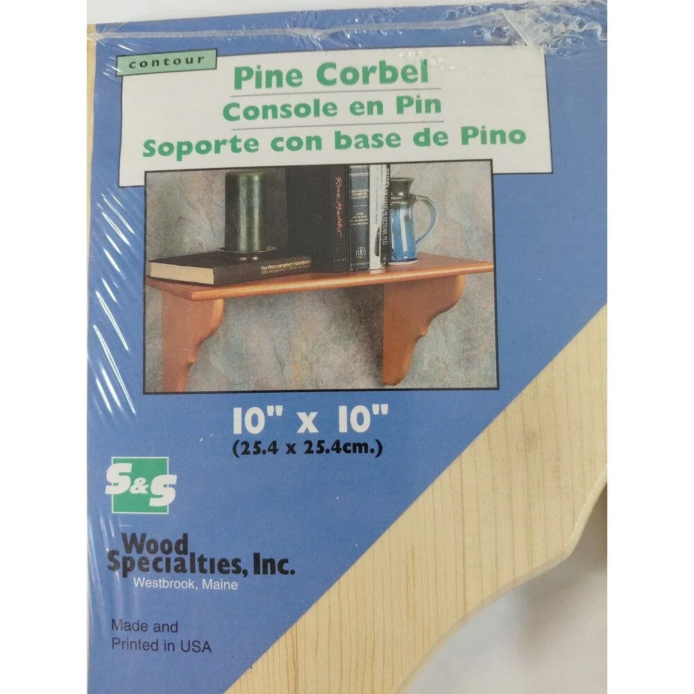2 Pack S&S Wood Specialties 10